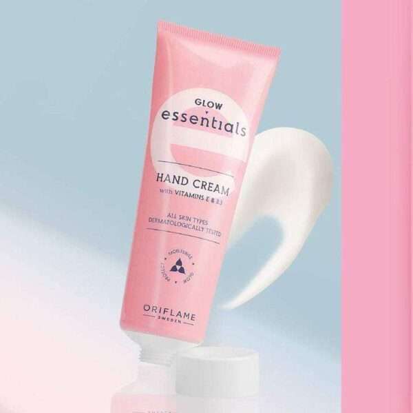 Oriflame Glow Essentials Hand Cream with Vitamins E & B3